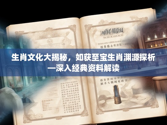 生肖文化大揭秘，如获至宝生肖渊源探析—深入经典资料解读