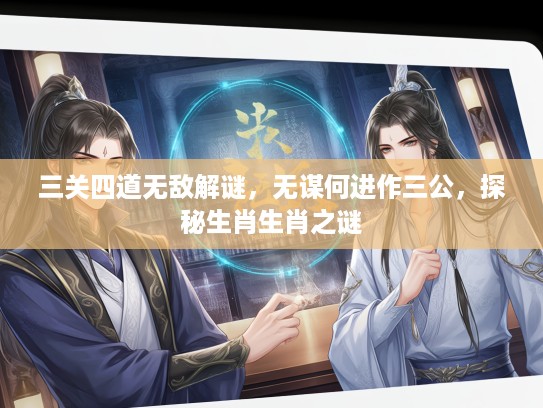三关四道无敌解谜，无谋何进作三公，探秘生肖生肖之谜