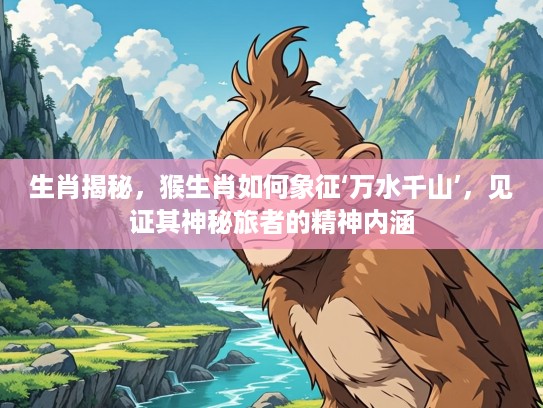 生肖揭秘，猴生肖如何象征‘万水千山’，见证其神秘旅者的精神内涵