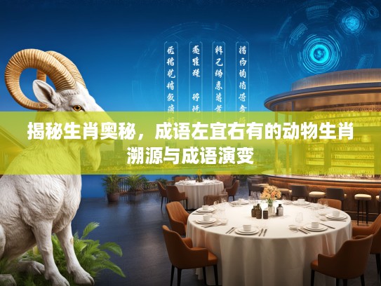 揭秘生肖奥秘，成语左宜右有的动物生肖溯源与成语演变