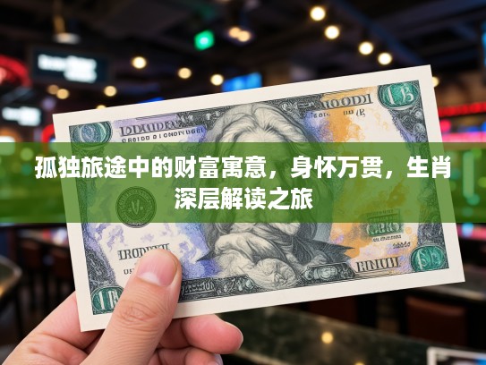 孤独旅途中的财富寓意，身怀万贯，生肖深层解读之旅