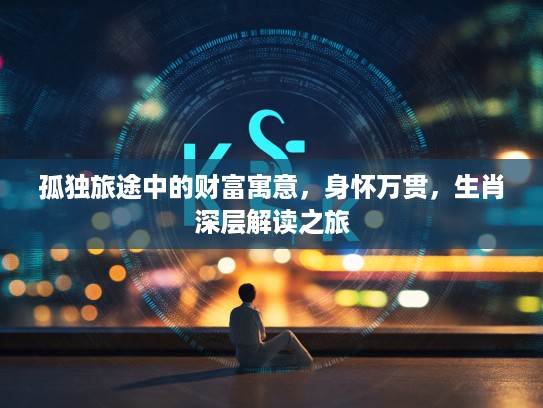 孤独旅途中的财富寓意，身怀万贯，生肖深层解读之旅