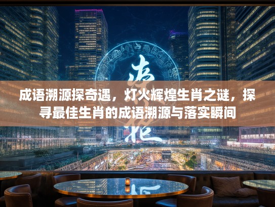 成语溯源探奇遇，灯火辉煌生肖之谜，探寻最佳生肖的成语溯源与落实瞬间