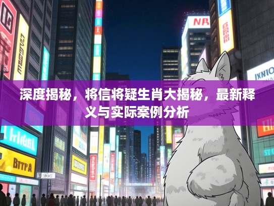 深度揭秘，将信将疑生肖大揭秘，最新释义与实际案例分析