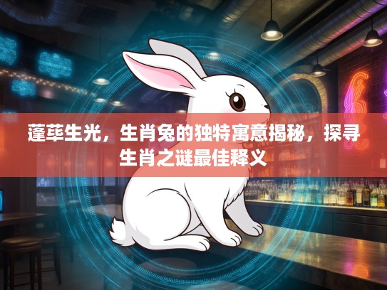 蓬荜生光，生肖兔的独特寓意揭秘，探寻生肖之谜最佳释义