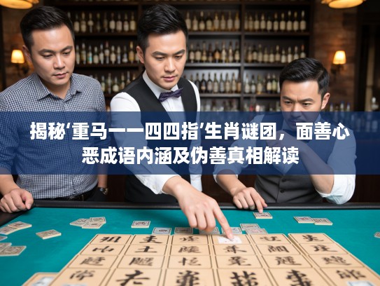 揭秘‘重马一一四四指’生肖谜团，面善心恶成语内涵及伪善真相解读