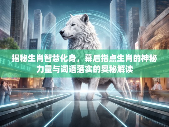 揭秘生肖智慧化身，幕后指点生肖的神秘力量与词语落实的奥秘解读