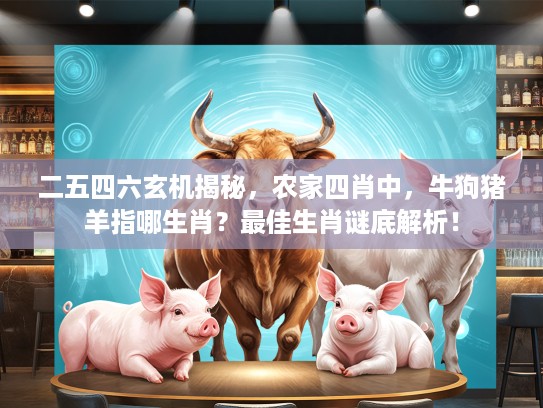 二五四六玄机揭秘，农家四肖中，牛狗猪羊指哪生肖？最佳生肖谜底解析！