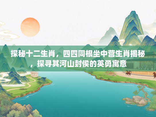 探秘十二生肖，四四同根坐中营生肖揭秘，探寻其河山封侯的英勇寓意