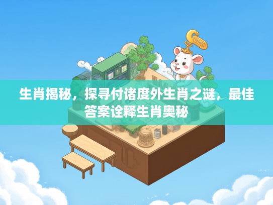 生肖揭秘，探寻付诸度外生肖之谜，最佳答案诠释生肖奥秘