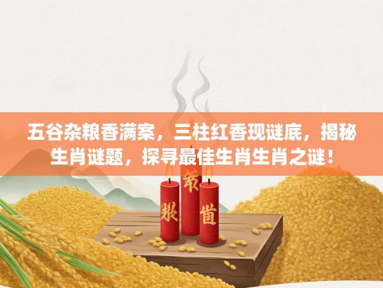 五谷杂粮香满案，三柱红香现谜底，揭秘生肖谜题，探寻最佳生肖生肖之谜！