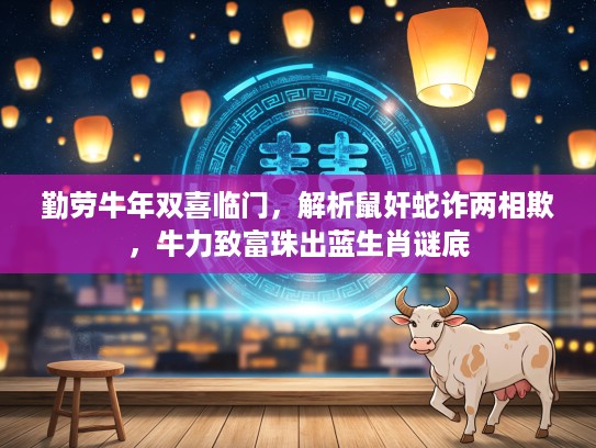 勤劳牛年双喜临门，解析鼠奸蛇诈两相欺，牛力致富珠出蓝生肖谜底