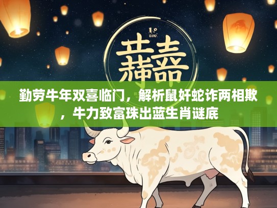勤劳牛年双喜临门，解析鼠奸蛇诈两相欺，牛力致富珠出蓝生肖谜底