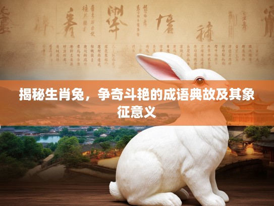 揭秘生肖兔，争奇斗艳的成语典故及其象征意义