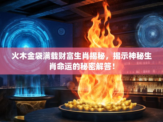 火木金袋满载财富生肖揭秘，揭示神秘生肖命运的秘密解答！