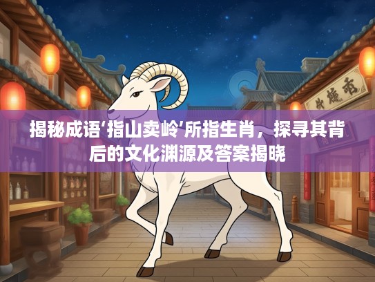 揭秘成语‘指山卖岭’所指生肖，探寻其背后的文化渊源及答案揭晓