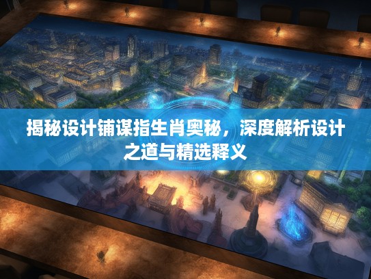 揭秘设计铺谋指生肖奥秘，深度解析设计之道与精选释义