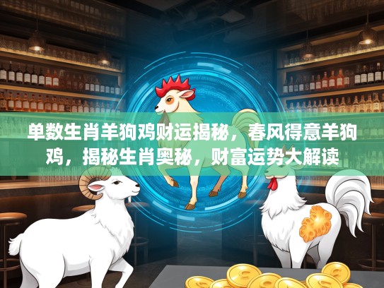 单数生肖羊狗鸡财运揭秘，春风得意羊狗鸡，揭秘生肖奥秘，财富运势大解读