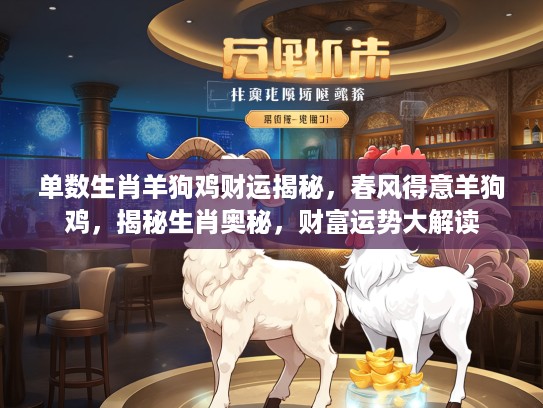 单数生肖羊狗鸡财运揭秘，春风得意羊狗鸡，揭秘生肖奥秘，财富运势大解读