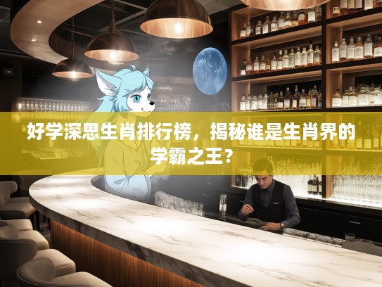 好学深思生肖排行榜，揭秘谁是生肖界的学霸之王？