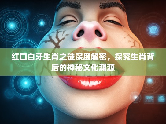红口白牙生肖之谜深度解密，探究生肖背后的神秘文化渊源