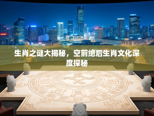 生肖之谜大揭秘，空前绝后生肖文化深度探秘