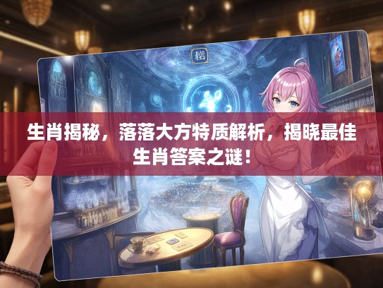 生肖揭秘，落落大方特质解析，揭晓最佳生肖答案之谜！