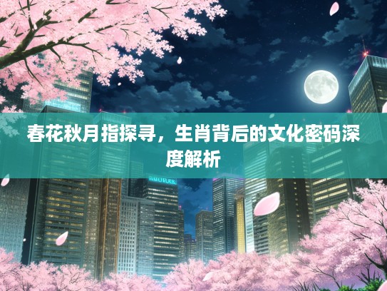 春花秋月指探寻，生肖背后的文化密码深度解析