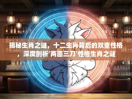 揭秘生肖之谜，十二生肖背后的双重性格，深度剖析‘两面三刀’性格生肖之谜