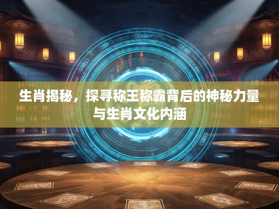 生肖揭秘，探寻称王称霸背后的神秘力量与生肖文化内涵