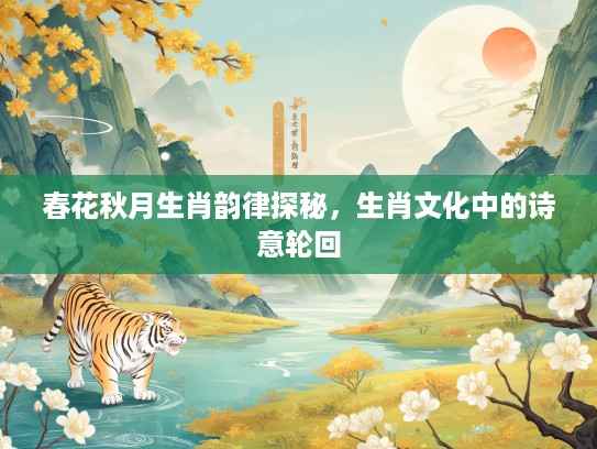 春花秋月生肖韵律探秘，生肖文化中的诗意轮回