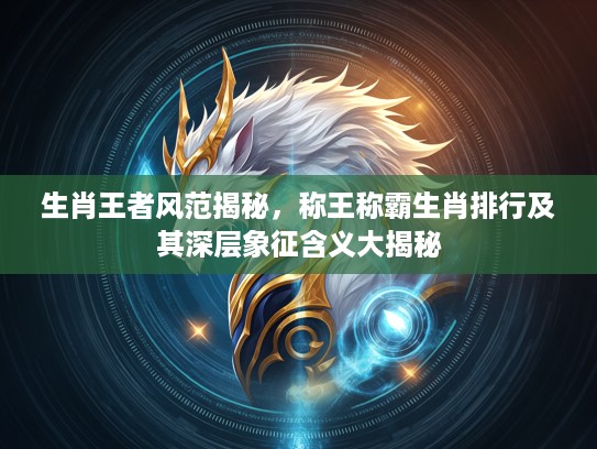 生肖王者风范揭秘，称王称霸生肖排行及其深层象征含义大揭秘