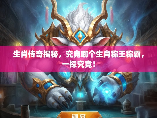 生肖传奇揭秘，究竟哪个生肖称王称霸，一探究竟！