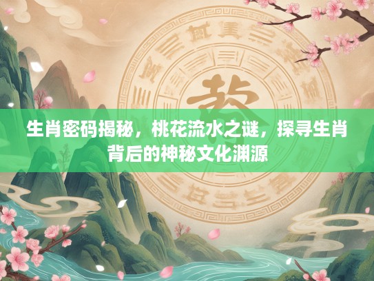 生肖密码揭秘，桃花流水之谜，探寻生肖背后的神秘文化渊源