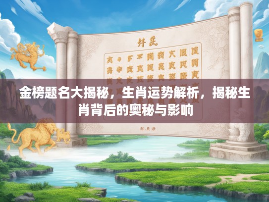 金榜题名大揭秘，生肖运势解析，揭秘生肖背后的奥秘与影响