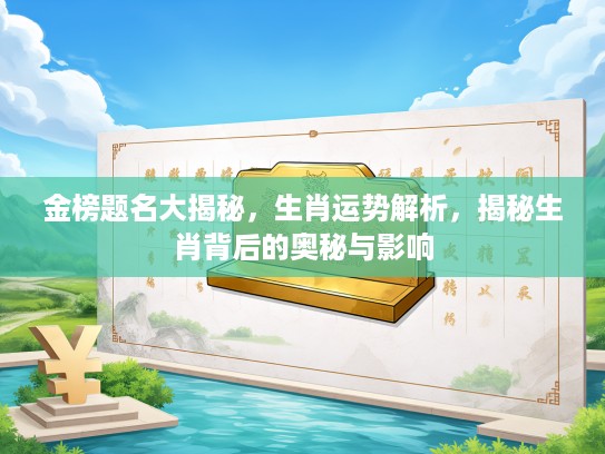 金榜题名大揭秘，生肖运势解析，揭秘生肖背后的奥秘与影响