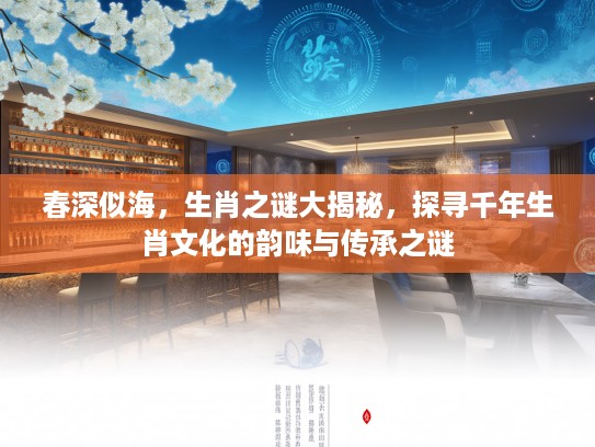 春深似海，生肖之谜大揭秘，探寻千年生肖文化的韵味与传承之谜