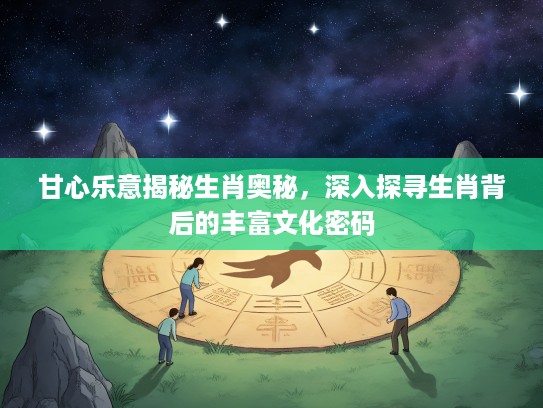 甘心乐意揭秘生肖奥秘，深入探寻生肖背后的丰富文化密码