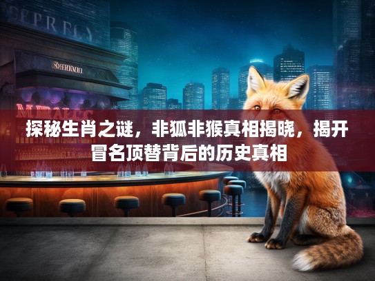 探秘生肖之谜，非狐非猴真相揭晓，揭开冒名顶替背后的历史真相