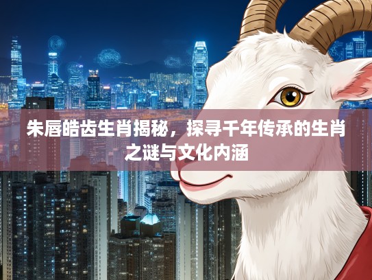 朱唇皓齿生肖揭秘，探寻千年传承的生肖之谜与文化内涵