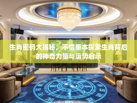 生肖密码大揭秘，不惜重本探索生肖背后的神奇力量与运势启示