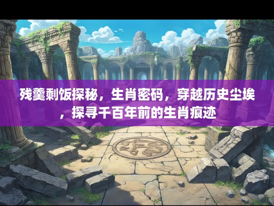 残羹剩饭探秘，生肖密码，穿越历史尘埃，探寻千百年前的生肖痕迹