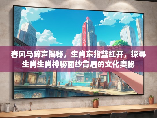 春风马蹄声揭秘，生肖东指蓝红开，探寻生肖生肖神秘面纱背后的文化奥秘