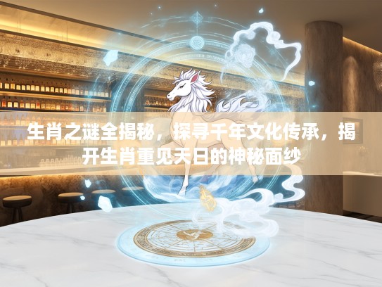 生肖之谜全揭秘，探寻千年文化传承，揭开生肖重见天日的神秘面纱