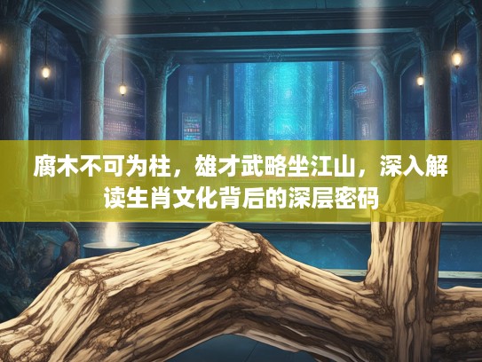 腐木不可为柱，雄才武略坐江山，深入解读生肖文化背后的深层密码