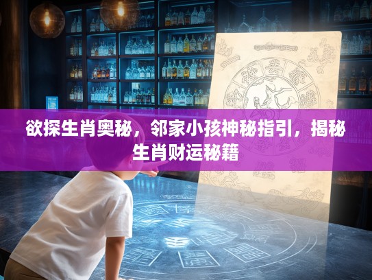 欲探生肖奥秘，邻家小孩神秘指引，揭秘生肖财运秘籍