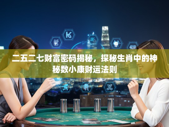 二五二七财富密码揭秘，探秘生肖中的神秘数小康财运法则