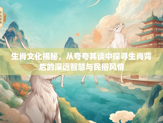 生肖文化揭秘，从夸夸其谈中探寻生肖背后的深远智慧与民俗风情