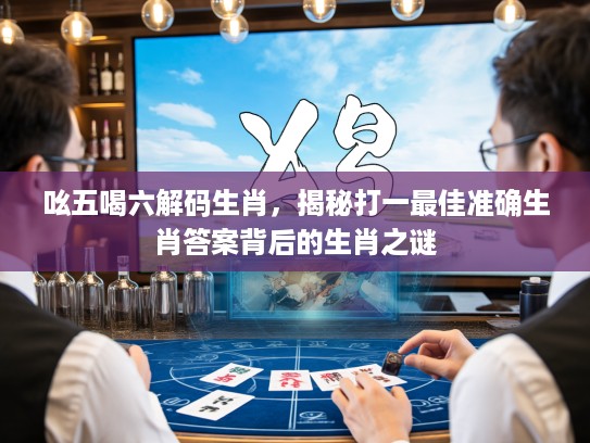 吆五喝六解码生肖，揭秘打一最佳准确生肖答案背后的生肖之谜