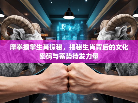 摩拳擦掌生肖探秘，揭秘生肖背后的文化密码与蓄势待发力量